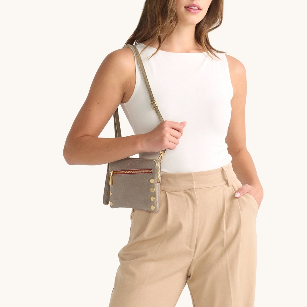 Hammitt Original Nash Grey Leather Bag - Picture 5 of 16